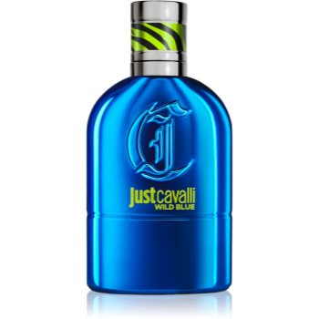 Roberto Cavalli Just Cavalli Wild Blue Eau de Toilette pentru bărbați - imagine 2